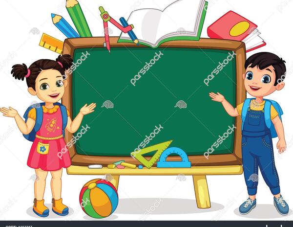 عکس تخته کلاس فانتزی