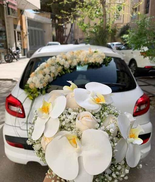 عکس ماشین عروس باکلاس