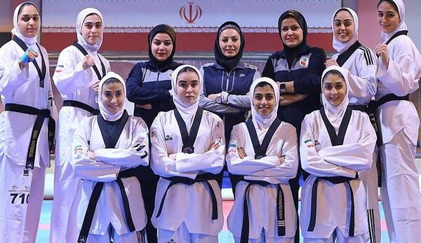 عکس کلاس تکواندو دخترانه