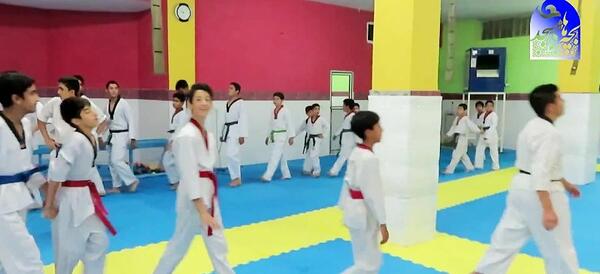عکس کلاس تکواندو دخترانه