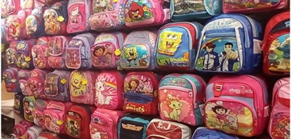 عکس کیف مدرسه دخترانه کلاس دوم