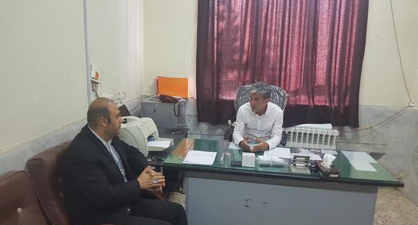 عکس مدیر مدرسه دکتر حسابی
