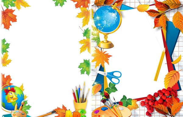 قاب عکس برای نوشتن متن مدرسه