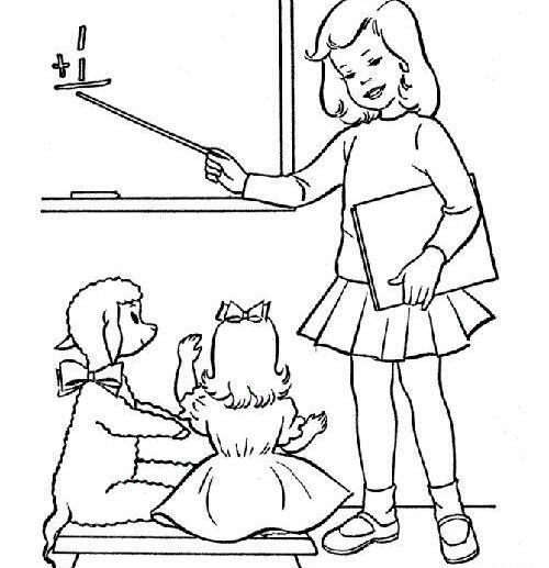 عکس مدرسه نقاشی شده