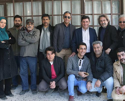 عکس بازیگران سریال برای آخرین بار