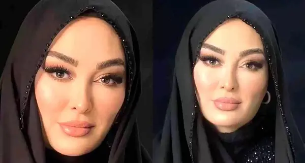 عکس الهام حمیدی پسرش