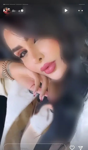 عکس بی آرایش دنیا جهانبخت
