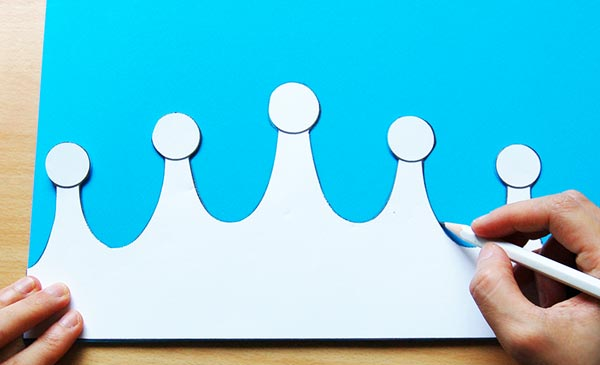 عکس تاج کاردستی میلیون