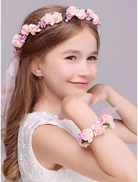 عکس تاج گل سر دخترانه
