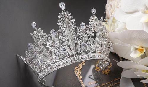عکس زیباترین تاج عروس