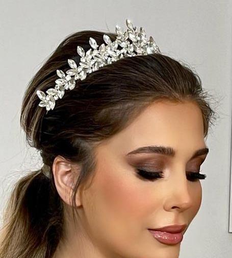 عکس زیباترین تاج عروس