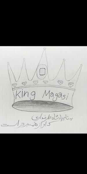 عکس تاج دخترانه نقاشی