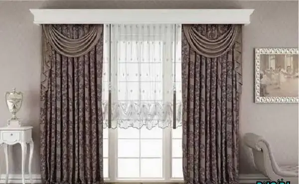 عکس تاج پرده جدید
