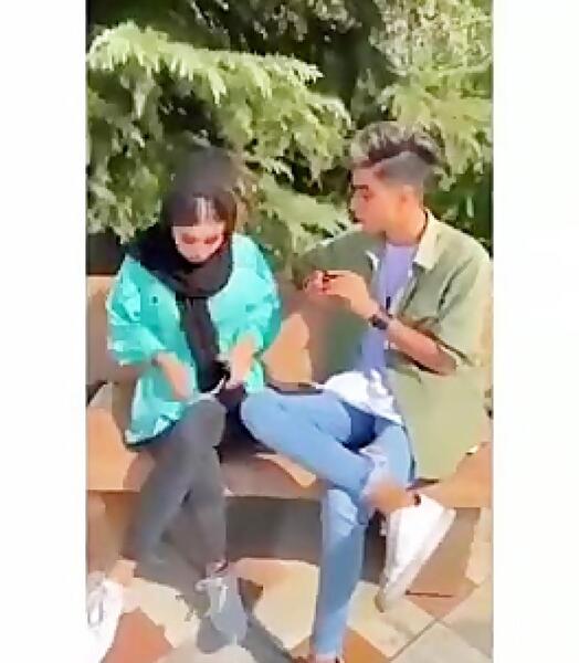 عکس نیکا فلاحی با ارسلان