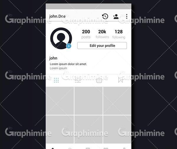 عکس خام برای پروفایل