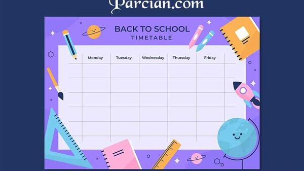 عکس خام جدول تناوبی