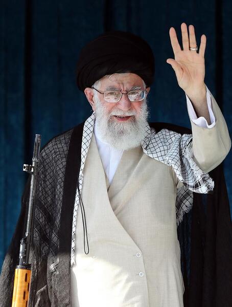 عکس زیبای خامنه ای