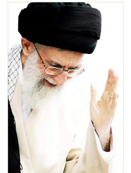 عکس زیبای خامنه ای