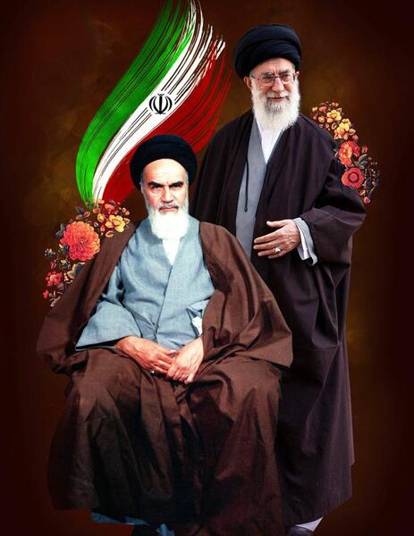 عکس زیبای خامنه ای