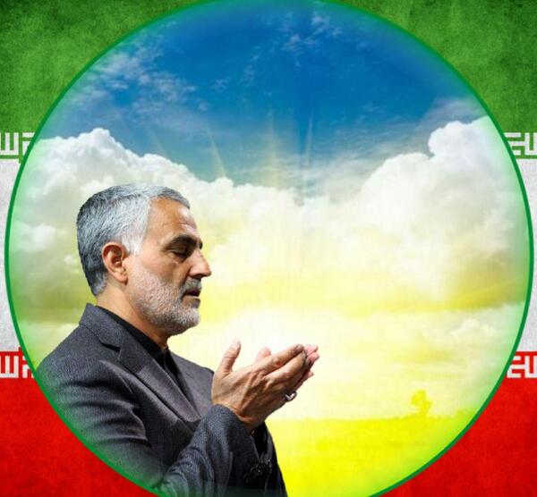 عکس خام از سردار سلیمانی