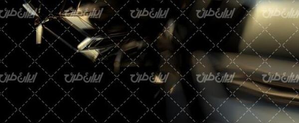 عکس بک گراند مشکی طلایی