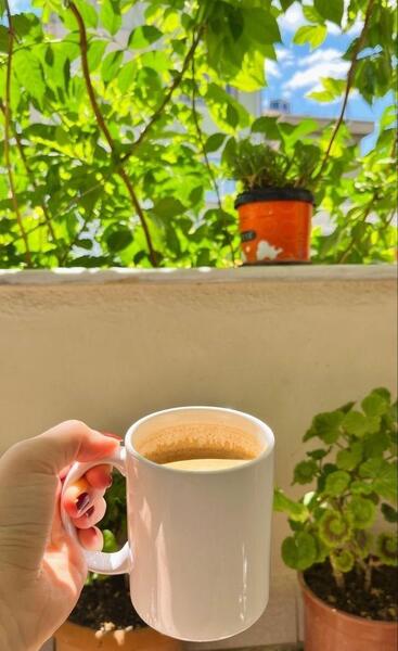 عکس چای برای استوری فیک