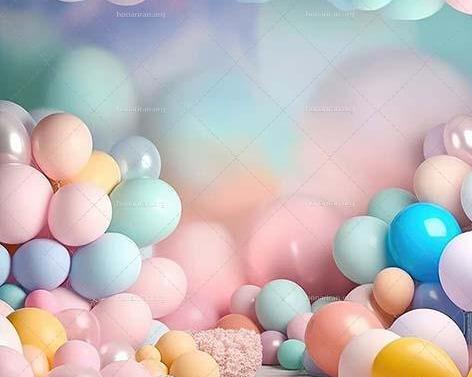 بک گراند عکس تولد دخترانه