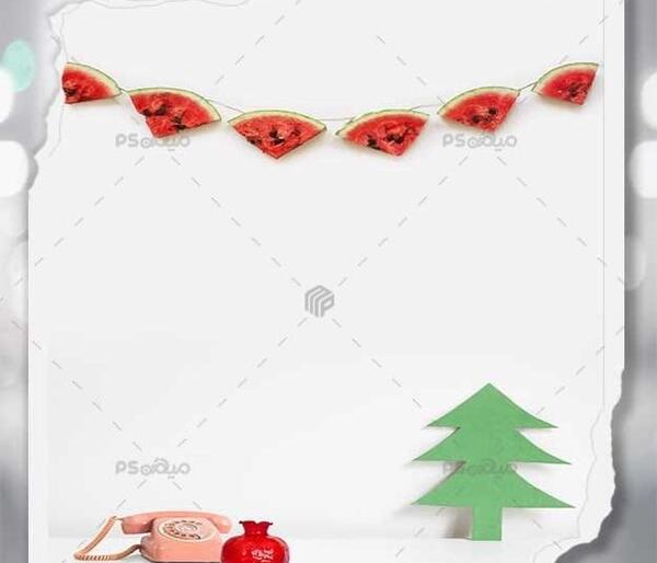 عکس بک گراند شب یلدایی