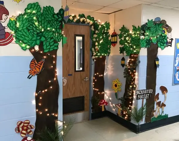 ایده برای چسباندن عکس بچه ها در کلاس