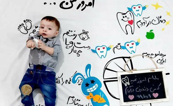 ایده عکس دندونی نوزاد