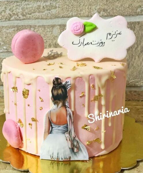 عکس روز دختر برای کیک