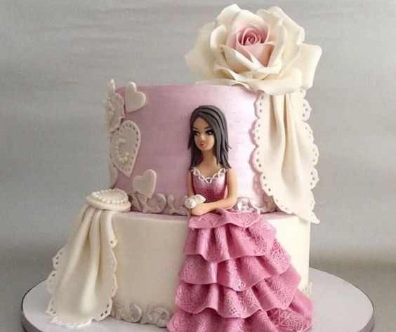 عکس روز دختر برای روی کیک