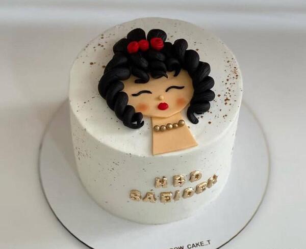 عکس روز دختر برای روی کیک