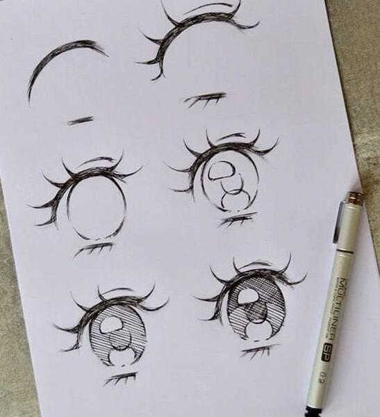 عکس ایده ی نقاشی انیمه ای