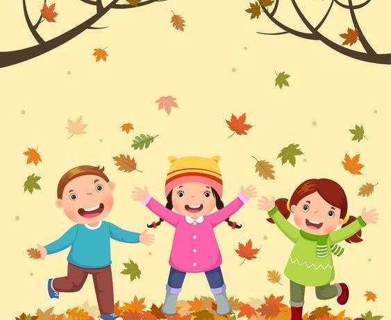 عکس ایده نقاشی پاییزی کودکانه