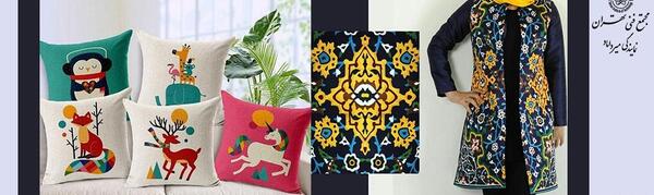 عکس ایده ی نقاشی روی پارچه