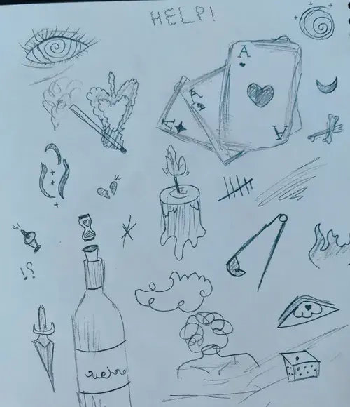 عکس ایده نقاشی چشم دارک