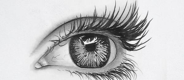 عکس ایده ی نقاشی چشم
