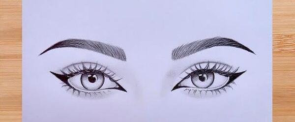 عکس ایده ی نقاشی چشم