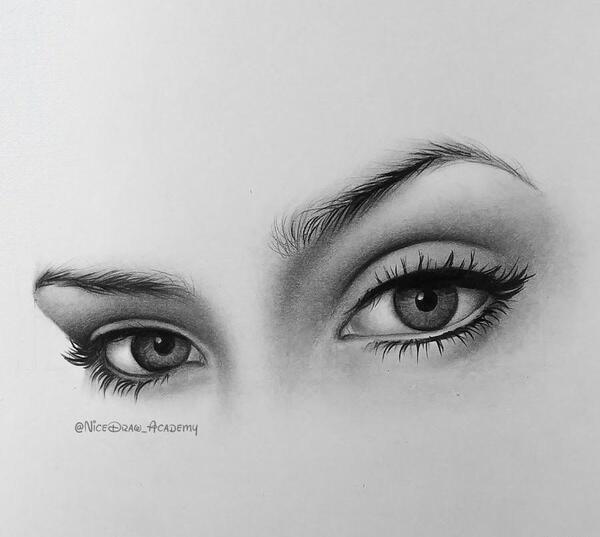 عکس ایده ی نقاشی چشم
