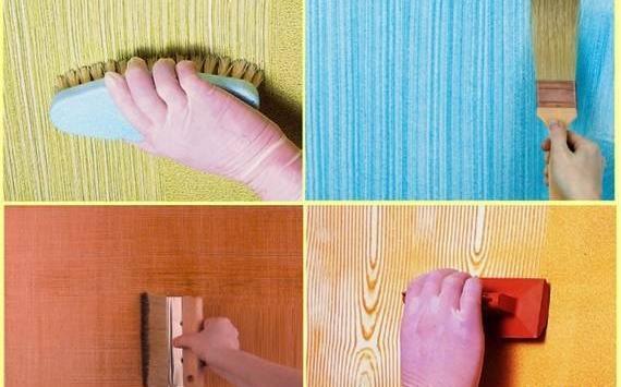 عکس ایده نقاشی روی دیوار