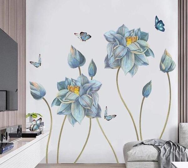 عکس ایده نقاشی روی کاغذ برای دیوار اتاق