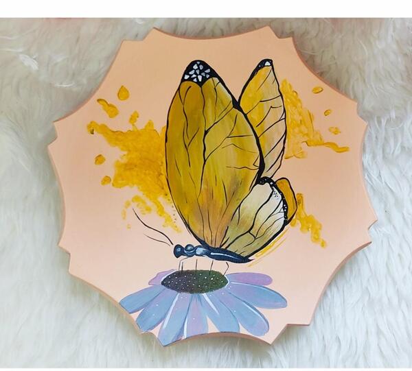 عکس ایده برای نقاشی رو سفال