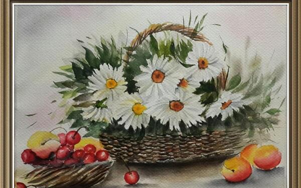 عکس ایده نقاشی طبیعت بی جان