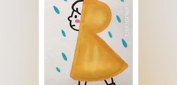 ایده نقاشی کیوت عکس نودی