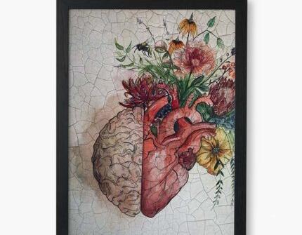 عکس ایده نقاشی پیکسلی قلب