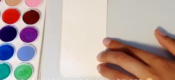 عکس ایده نقاشی روی قاب گوشی با گواش