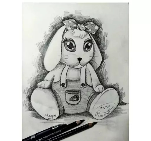 عکس ایده نقاشی کودکانه فانتزی