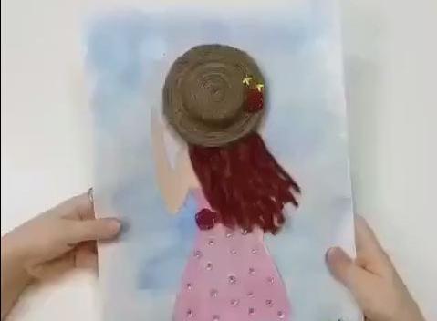 عکس ایده نقاشی کلاژ