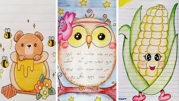 عکس ایده نقاشی برای کلاس اولی ها